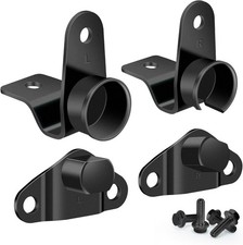 Tailgate Hinge Kit Compatible With 1999-2007 Chevy Chevrolet Silverado Black