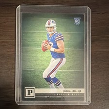 2018 Panini Josh Allen Rookie #307 Buffalo Bills NFL Base Football Card. rookie card picture