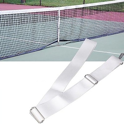 Practical Tennis Net Center Strap Adjustable Length with Nylon Webbing Design