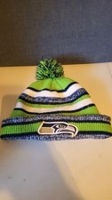 Seattle Seahawks Pom Beanie Unbranded. One Size Fits Most