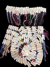 120 NOS Crescent Colours Hand Dyed Floss Lot Stored 14 Years Rare OOP Colors