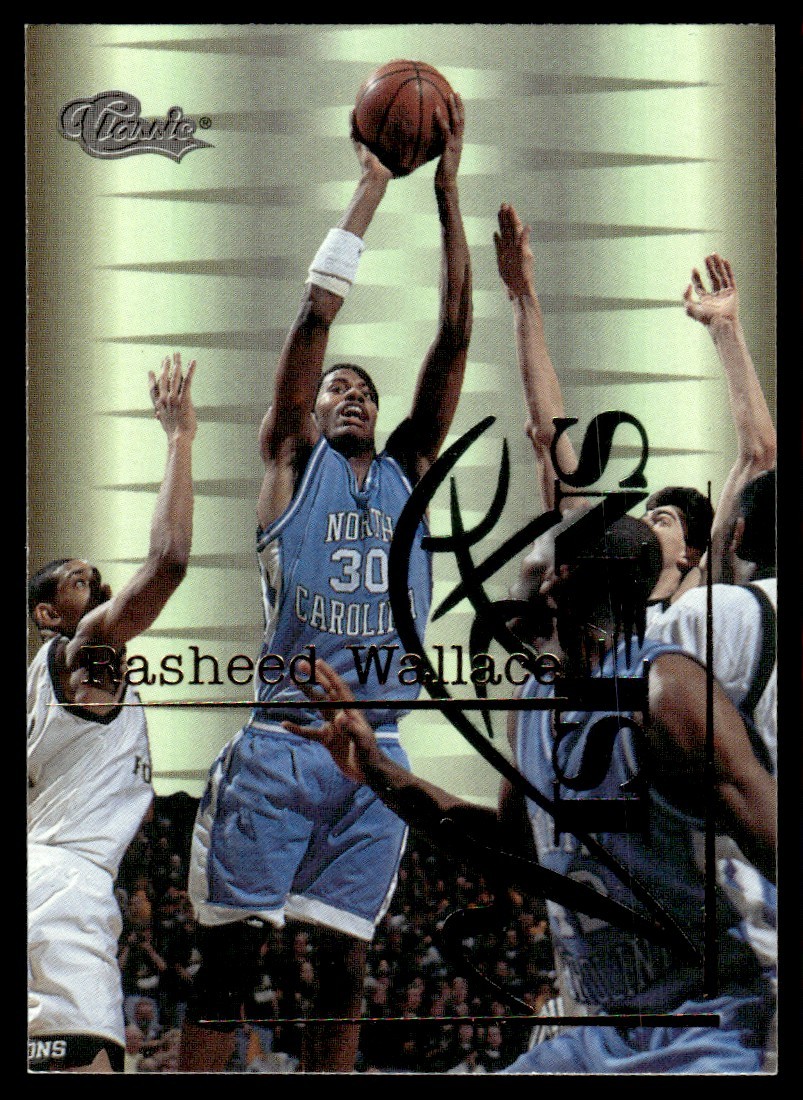 1995-96 Classic Visions Rasheed Wallace #4