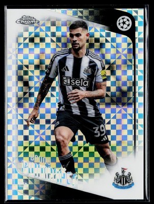 Bruno Guimarães 2025-26 Topps Chrome UCC X-Fractor Refractor #117 Newcastle