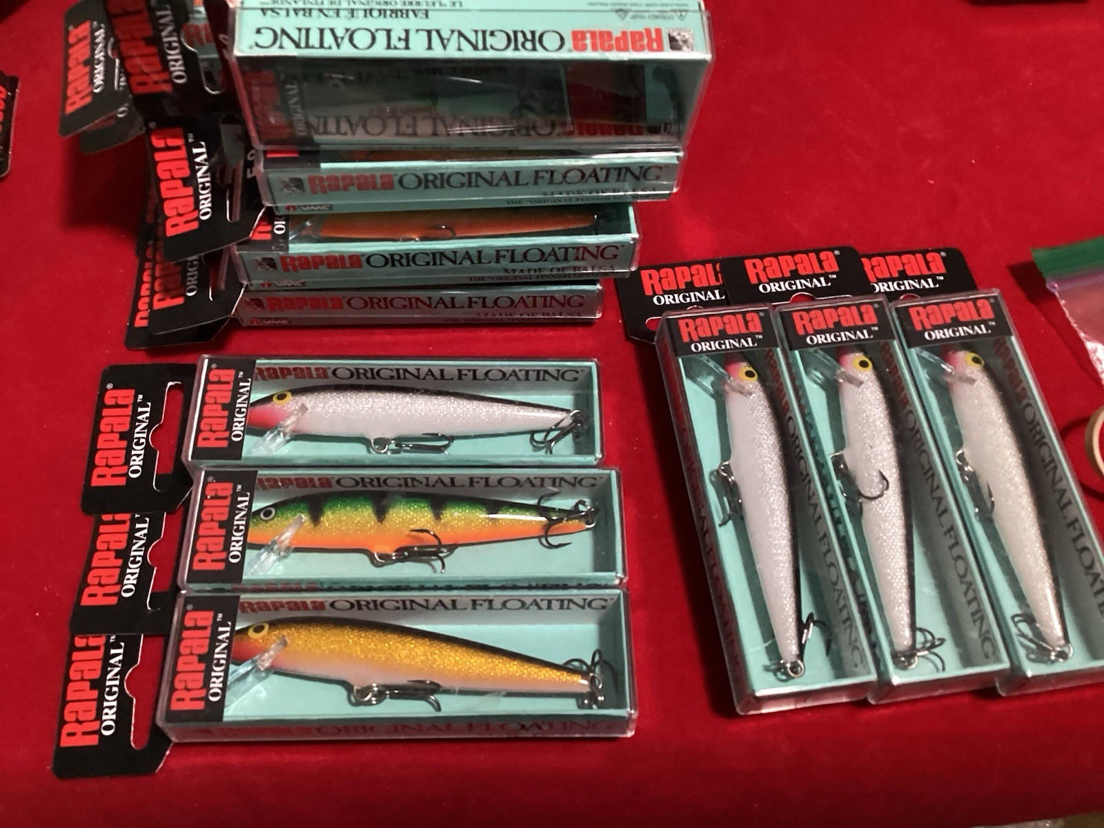 BRAND NEW RAPALA ORIGINAL FLOATING F-9 FISHING LURES GOLD SILVER PERCH GIFT?