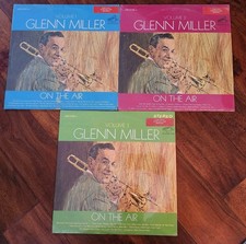 Glen Miller On The Air Volume 1-3.  99% Sealed LP Vinyl 1963 RCA