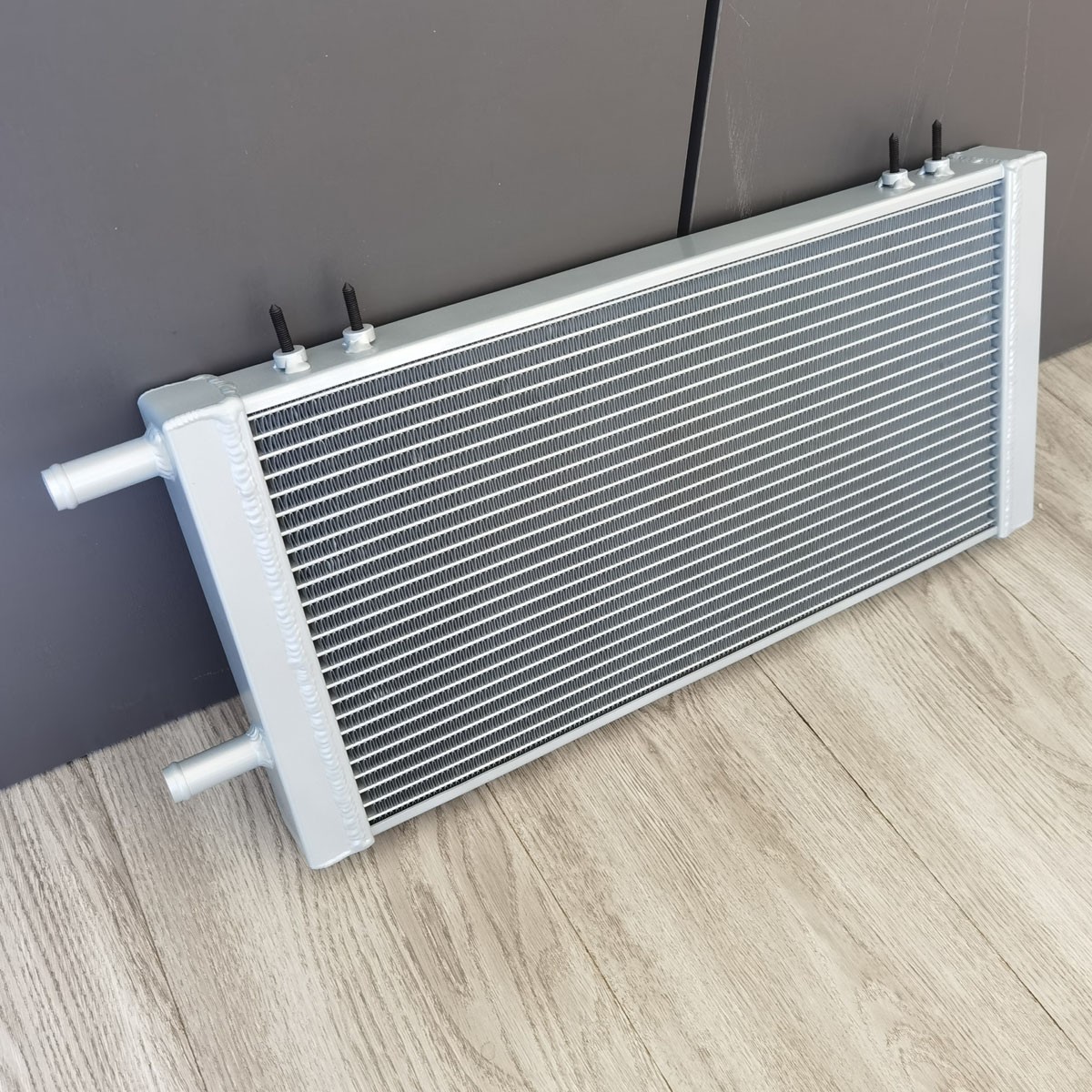 Universal Aluminum Air to Water Intercooler Radiator Air-Liquid Heat Exchanger