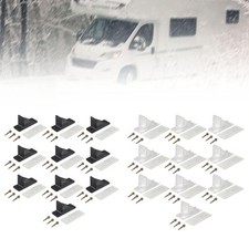 10 Guards for Roof Gutter Protection, Includes Mounting Hardware