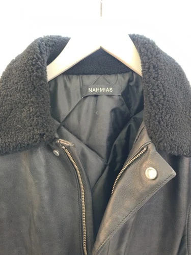 Nahmias Leather Carperent Jacket - M image 3