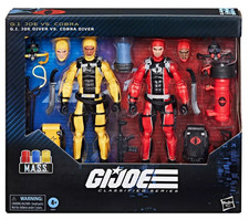 New G.I. Joe Classified Series 169 G.I. Joe Diver Vs. Cobra Diver Action Figs