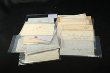 NobleSpirit (BHS) 21x US Stampless Letters & Covers Collection