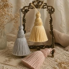 Decorative key tassels, key tassels, vintage style tassels, antique style tassel