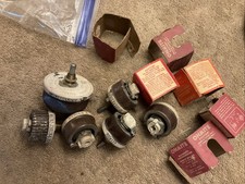 Rheostat Ohmite 25 Misc Lot Of 6 Wirewound Resistor LotA26