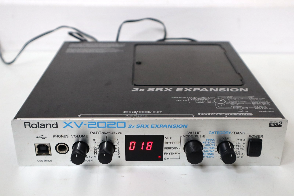 Roland Xv-2020 64 Voice 2x SRX Expansion Synthesizer Midi Module