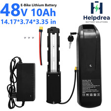 4PIN Hailong 48V 10Ah Ebike Lithium Battery for 0-1000W Electric Bicycle Motors