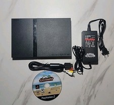 Sony PlayStation 2 Slim PS2 (SCPH-75001) Tested Works 