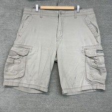 Vintage UNIONBAY Y2K 90s Cargo Shorts Grunge Baggy Skater Khaki Men's Size 38