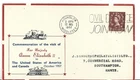GB 1957  2d graphite lined, canc. Southampton, b. stamp London airport cat £80