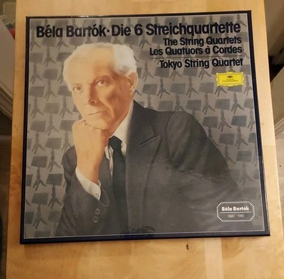 DG 2740 235 Bartok The 6 String Quartets Tokyo String Quartet 3LP Box Set NM