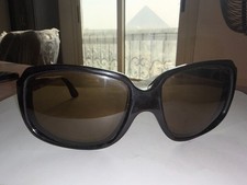 Vintage Persol Ratti 6618/T Sunglasses Italy Brown Glass Lens Silver Arrow