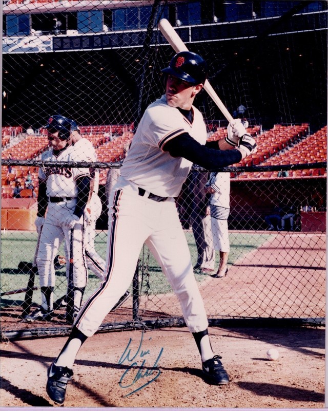 Will Clark  8 x 10 Color Photo,  Autographed, w/ COA