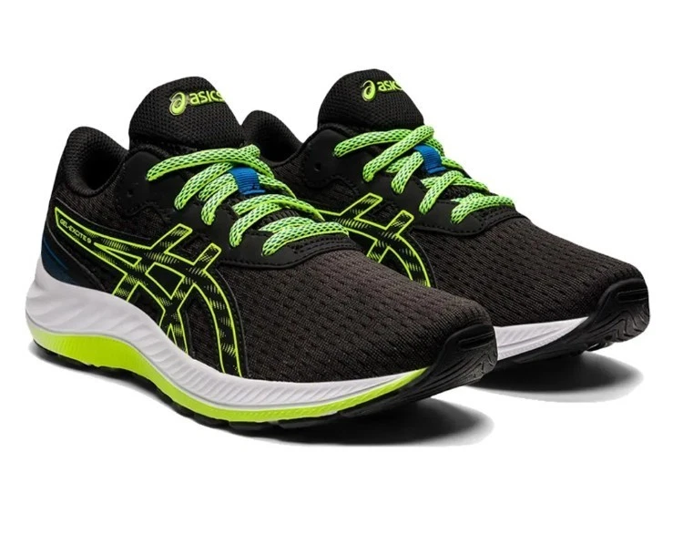ASICS Gel-Excite 9 Trainers Shoes Black Genuine New Size 6