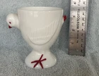 Vintage Westmoreland White Milk Glass Farmhouse Chick Egg Cup
