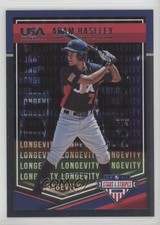 2018 Panini USA Baseball Stars & Stripes Longevity Adam Haseley #73 1s8