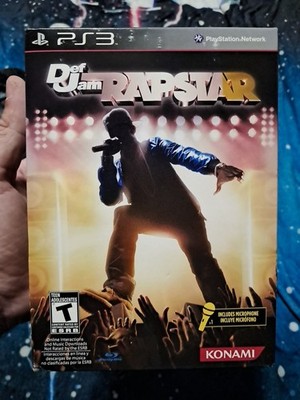 Def Jam Rapstar Game & Microphone Sony Playstation 3 ps3