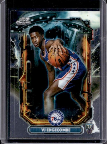 2025-26 Topps Cosmic Chrome VJ Edgecombe Extraterrestrial Talent RC #ET-15 76ers