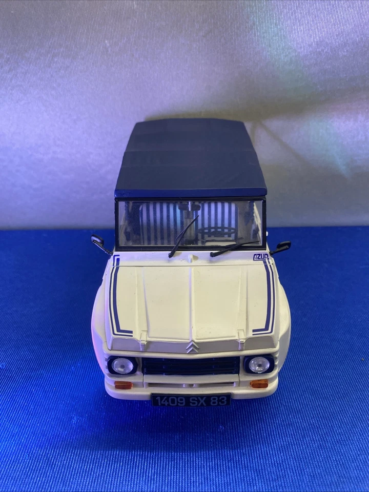COCHE LOVELY HOT WHEELS 1:18 CITROEN MÉHARI AZUR NOREV - Imagen 2 de 4