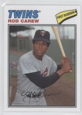 2012 Topps Archives 1977 Cloth Patch Rod Carew #77C-RC Patch HOF 0a5