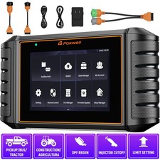 Foxwell Hd500 Diesel Heavy Duty Truck Obd Scanner Diagnostic Tool Dpf Regen Oil