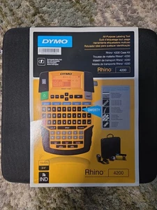 Dymo Rhino 4200 Trousse de cas fabricant d'étiquettes tout-usage 19MM Ensemble de 3/4" 1835374