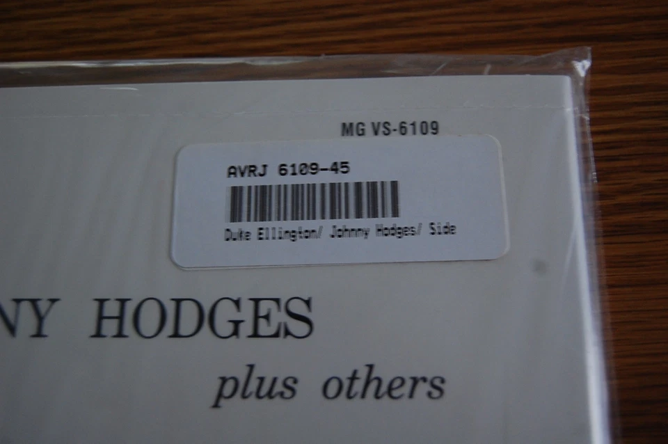 Duke Ellington & Johnny Hodges Side By Side 2LP 45RPM NEW SEALED - Image 4 of 4