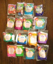 2000-Barbie Complete SET of 16 Toys McDonald's NIP 