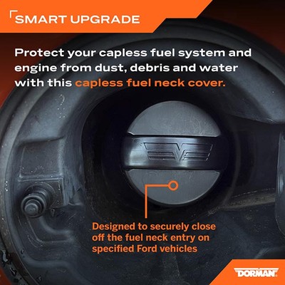 Dorman 55295 Capless Fuel Neck Cover Compatible with Select Ford/Lincoln Models