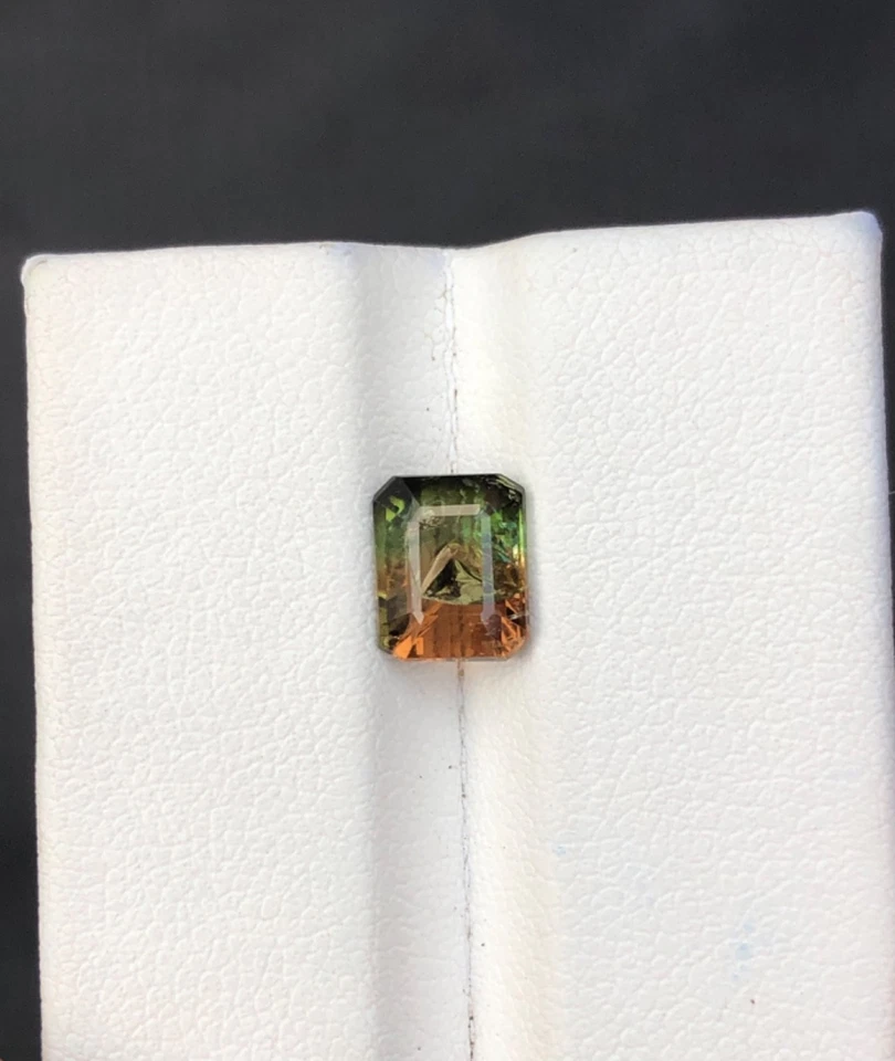 1.70 Carat Bi Colour Tourmaline Best Quality Faceted Gem Piece From Africa - Image 3 of 4