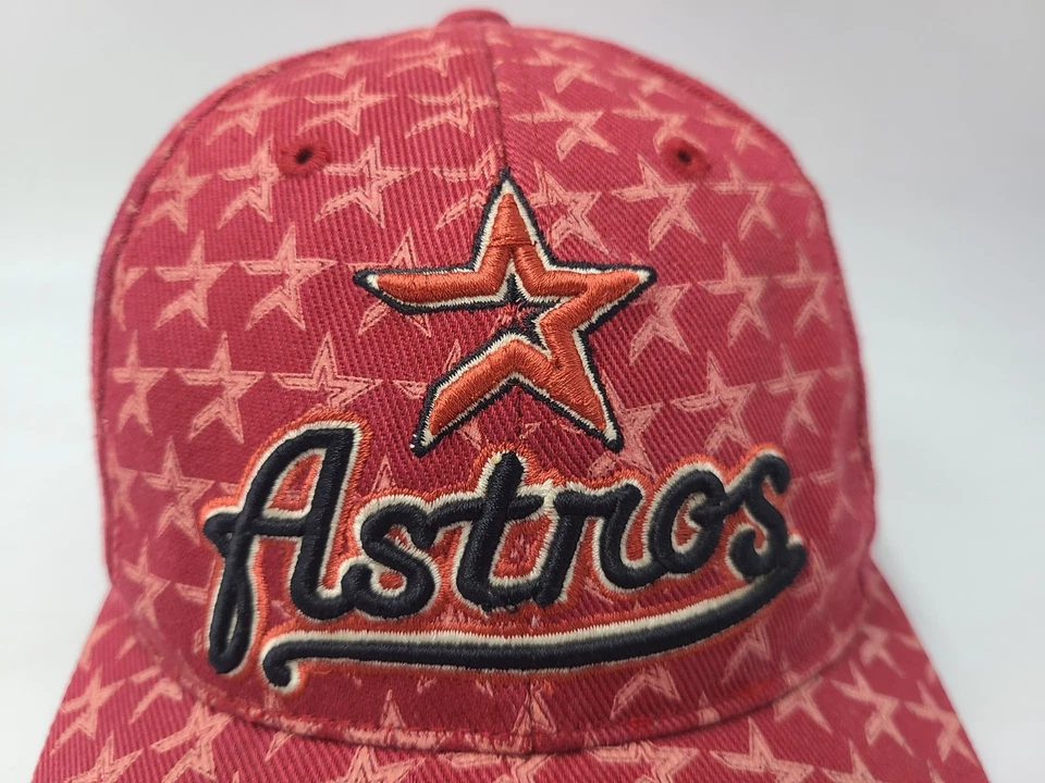 Houston Astros American Needle All Over Print Adjustable (Fits Small) Hat Cap - Image 4 of 4