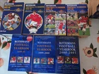 LOT DE 7 ROTHMANS FOOTBALL YEARBOOK DE 1993-94 a 2000-2001