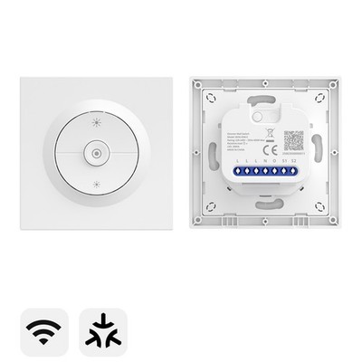 SONOFF MINI-DIM-E WIFI Smart LED Dimmer Schalter Licht Wand Schalter Unterputz