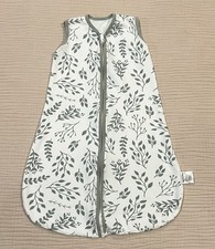 Yoofoss Baby Sleep Sack Green White Leaf Print Size 0 to 6 Months