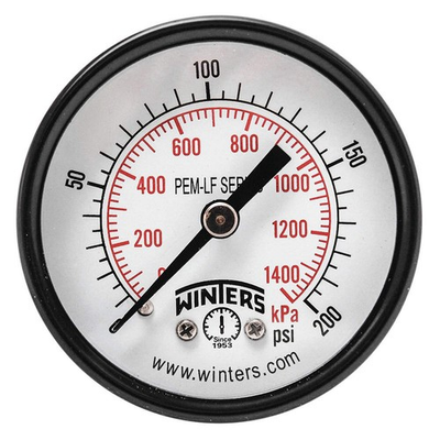 #ad #ad WINTERS PEM1410LF GaugePressure2in.0 to 200 psi PK 6 $84.18