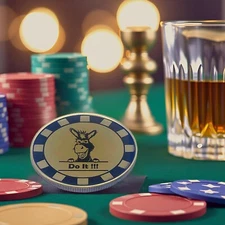 Decision Coin | Poker Card Protector | Poker Donkey | Poker Player | Poker Gifts