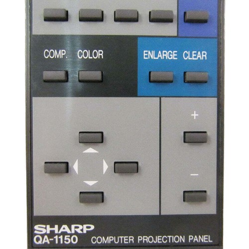 Sharp RRMCG2005YAZZ Factory Original Computer Projection Panel Remote QA-1150 - Picture 3 of 8