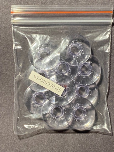 Genuine Plastic Bobbins for Pfaff Sewing Machine Older Models 93-040970-45 - Picture 6 of 6