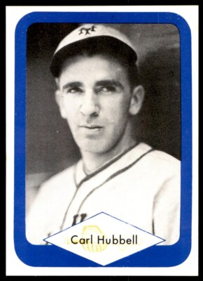 #ad 1975 SHERATON GREAT PLAINS GREATS #2 CARL HUBBELL NEW YORK GIANTS $1.00