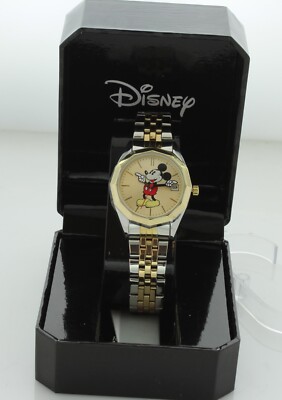 Disney Mickey Mouse Classic Moving Hands Two-Tone Bracelet  display picture 3
