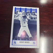 1992 WIZ - STARS OF THE 70’s- Gerry Moses NEW YORK YANKEES