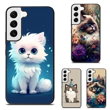 cute Ragdoll cat art Plastic Case For Samsung Galaxy Z Fold Flip 3 4 5 6