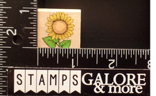 HERO ARTS RUBBER STAMPS A782 SMALL SUNFLOWER GARDEN FLOWERS 1510